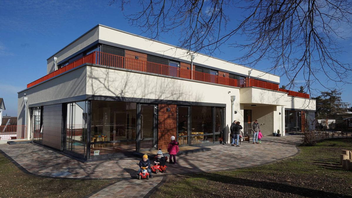 Kita St. Barbara in Bonn-Ippendorf, Außenansicht